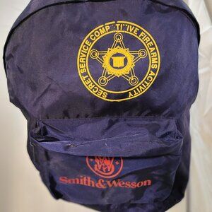 Smith & Wesson US Secret Service backpack, collector item
